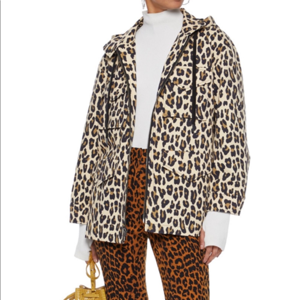 Alice + Olivia Leopard Print Jacket